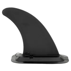 Large-Sized Black Kayak Skeg Tracking Fin - Integral Mounting Points for Rowing Boats, Canoes - Ideal Watershed Board Kayak Accessories