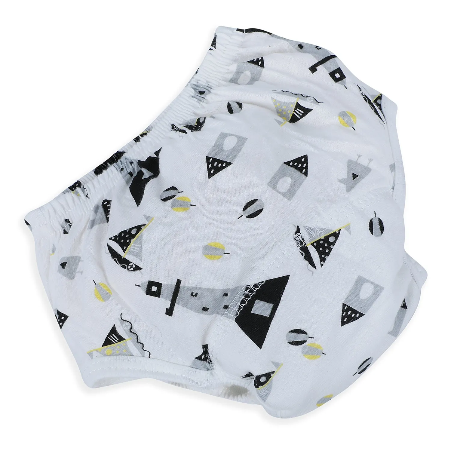 Baby Moo Sailor Captain Reusable Cloth Training Diaper Panty - Multicolour