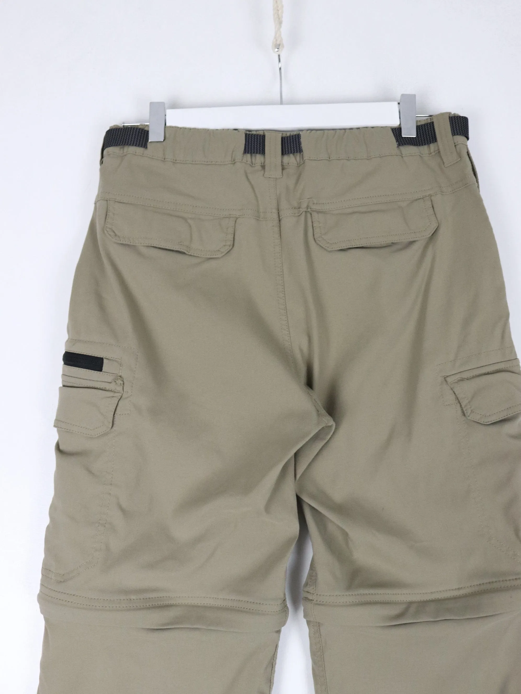 B.C. Clothing Co. Pants Mens Medium Brown Cargo Convertible Hiking
