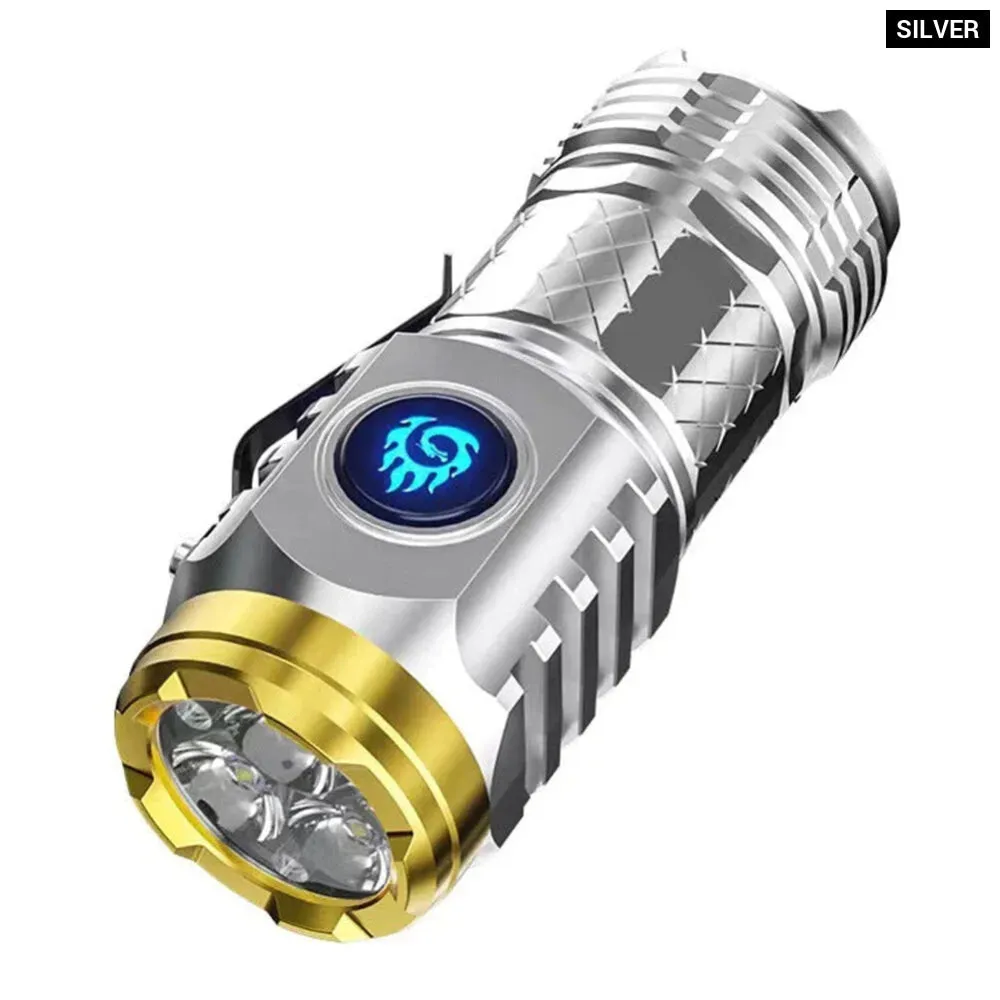 Compact Rechargeable Led Flashlight for Outdoor