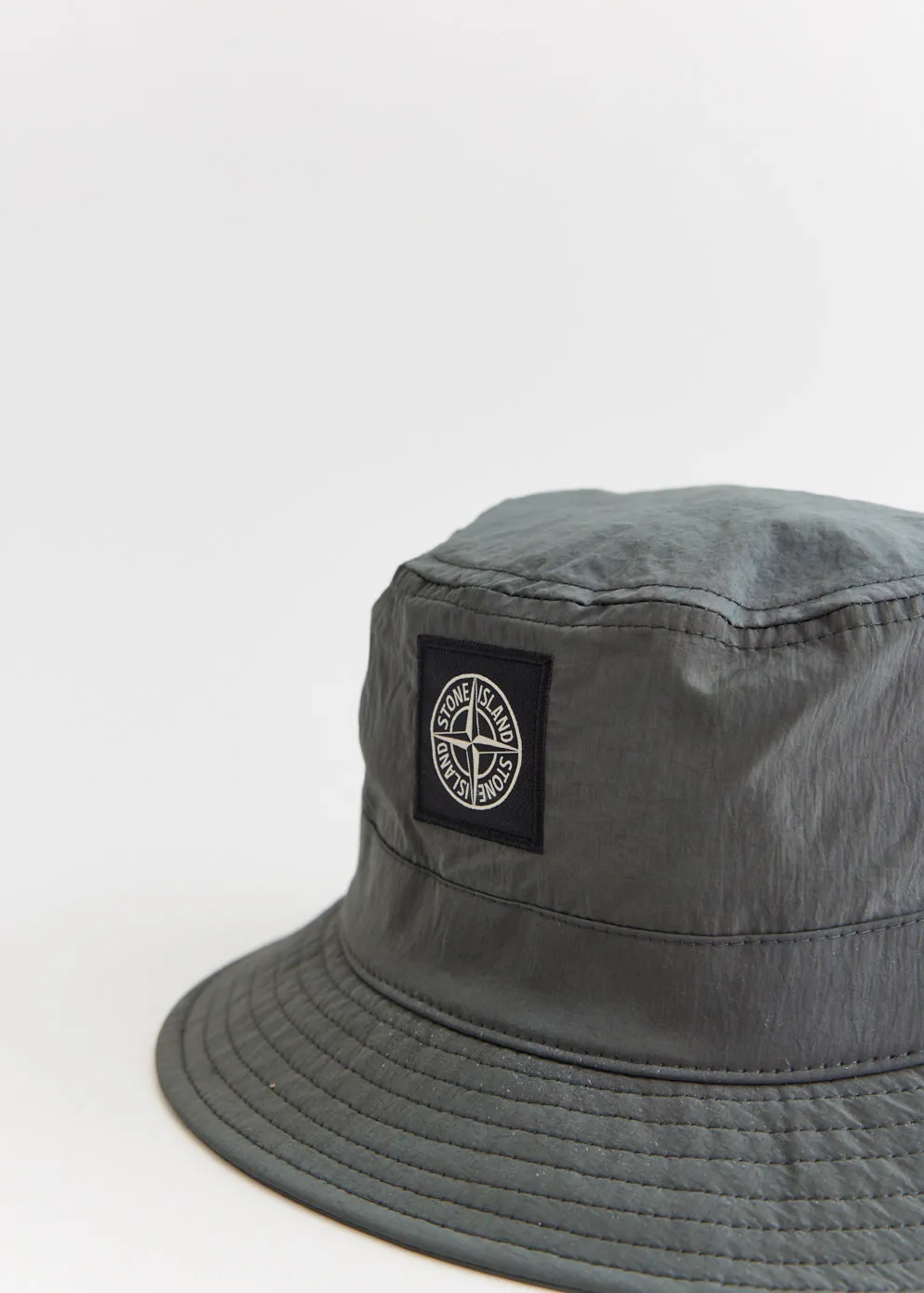 Compass Patch Nylon Bucket Hat