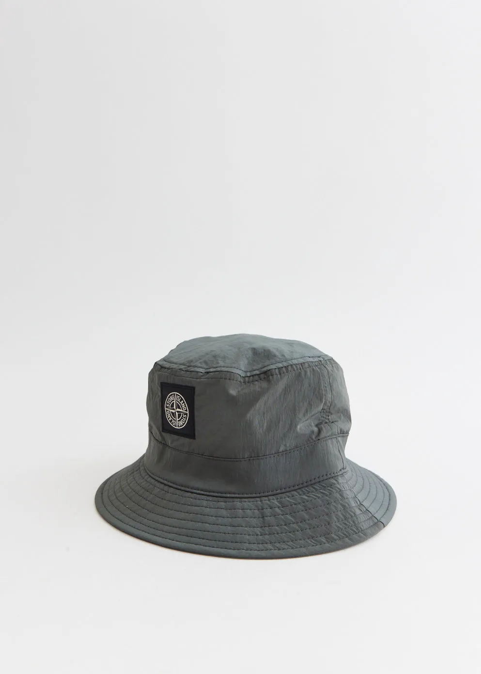 Compass Patch Nylon Bucket Hat