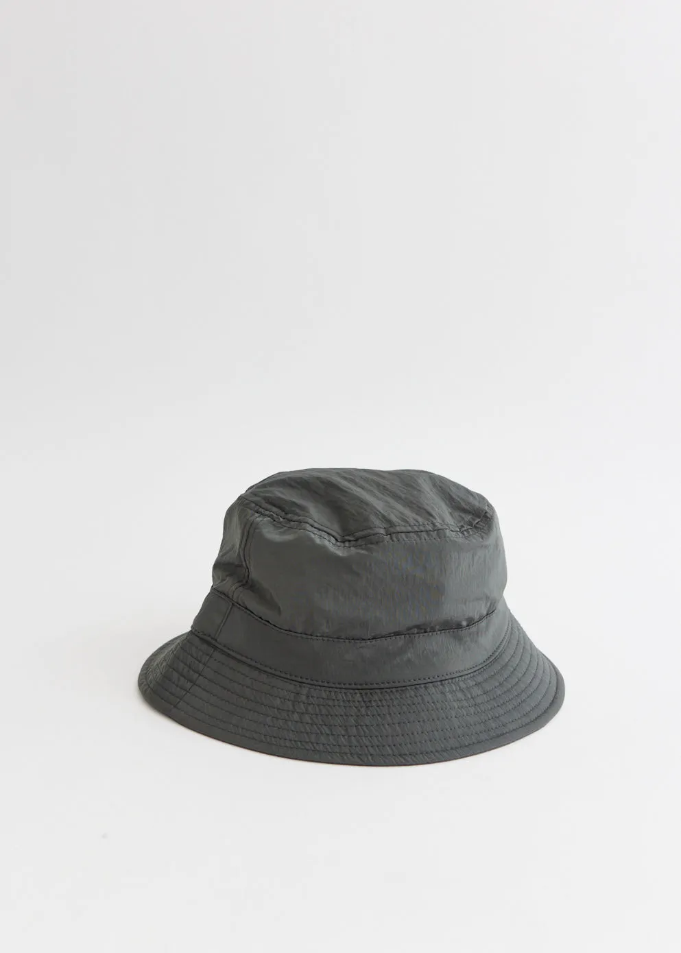 Compass Patch Nylon Bucket Hat