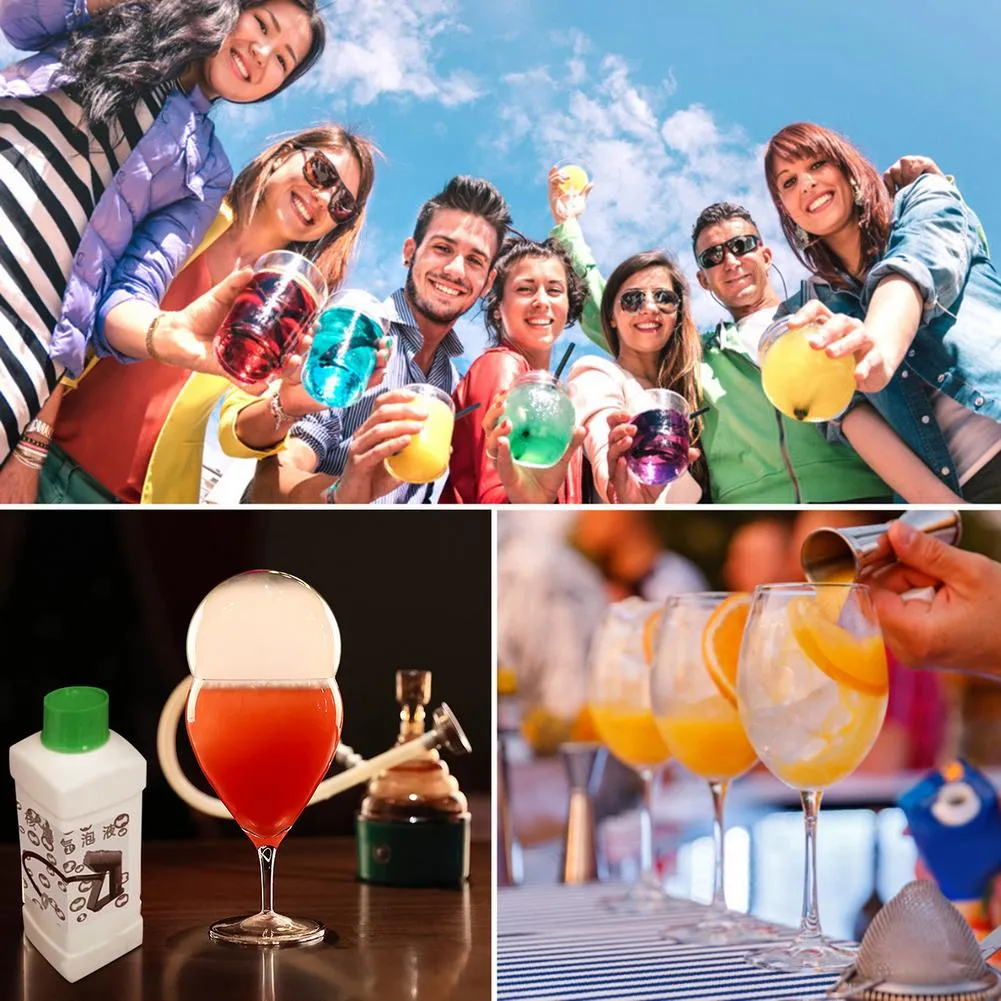 Durable Cocktail Smoker Molecular Bubble Water Sprayer