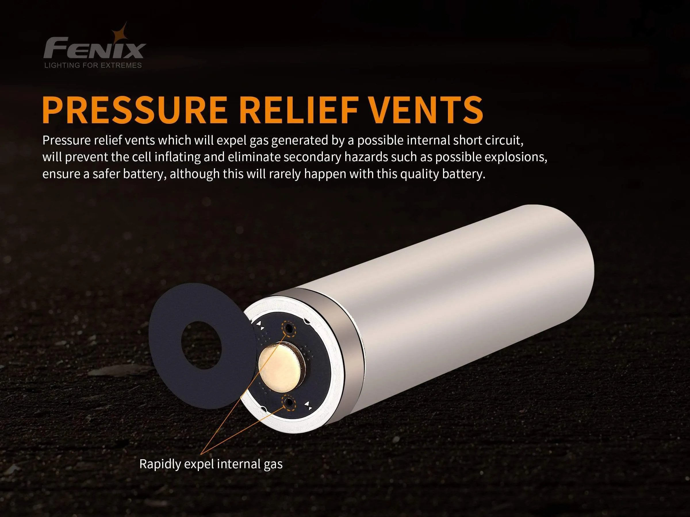 Fenix USB Rechargeable 5000mAh 21700