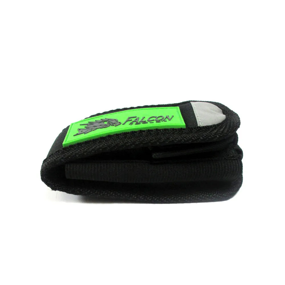 Flashlight Holster Black Nylon Holder Belt Pouch Case LED Torch Belt Loop Pocket