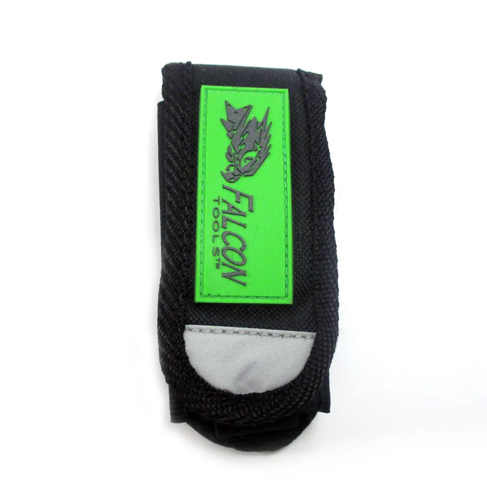 Flashlight Holster Black Nylon Holder Belt Pouch Case LED Torch Belt Loop Pocket