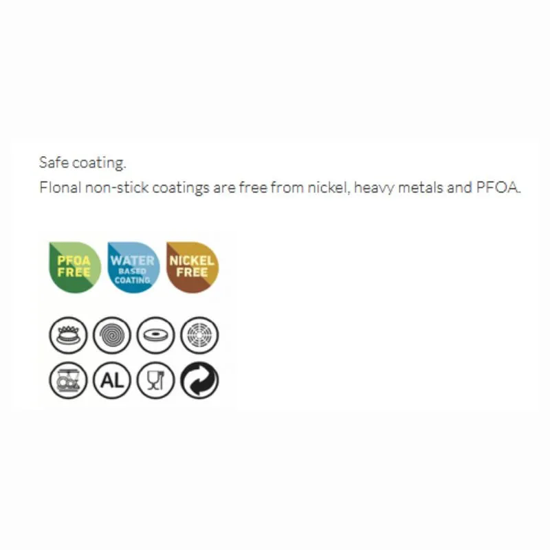 Flonal Pietra Viva Frying Pan 32cm