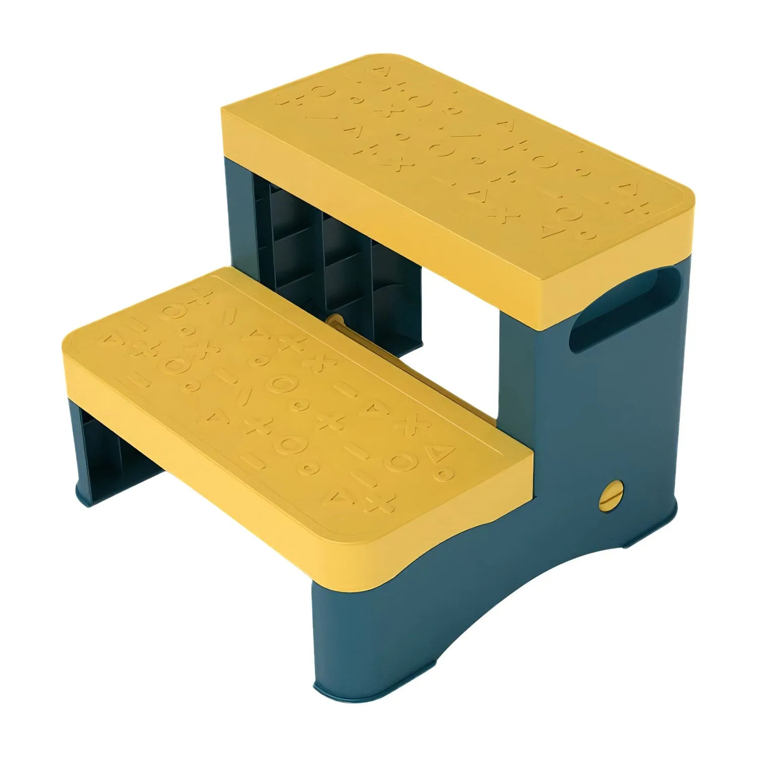 Fresh Fab Finds 2 Step Stool for Kids Toddler Stool with Anti-Slip Surface Toilet Potty Training Stool for Bathroom Kitchen Sink