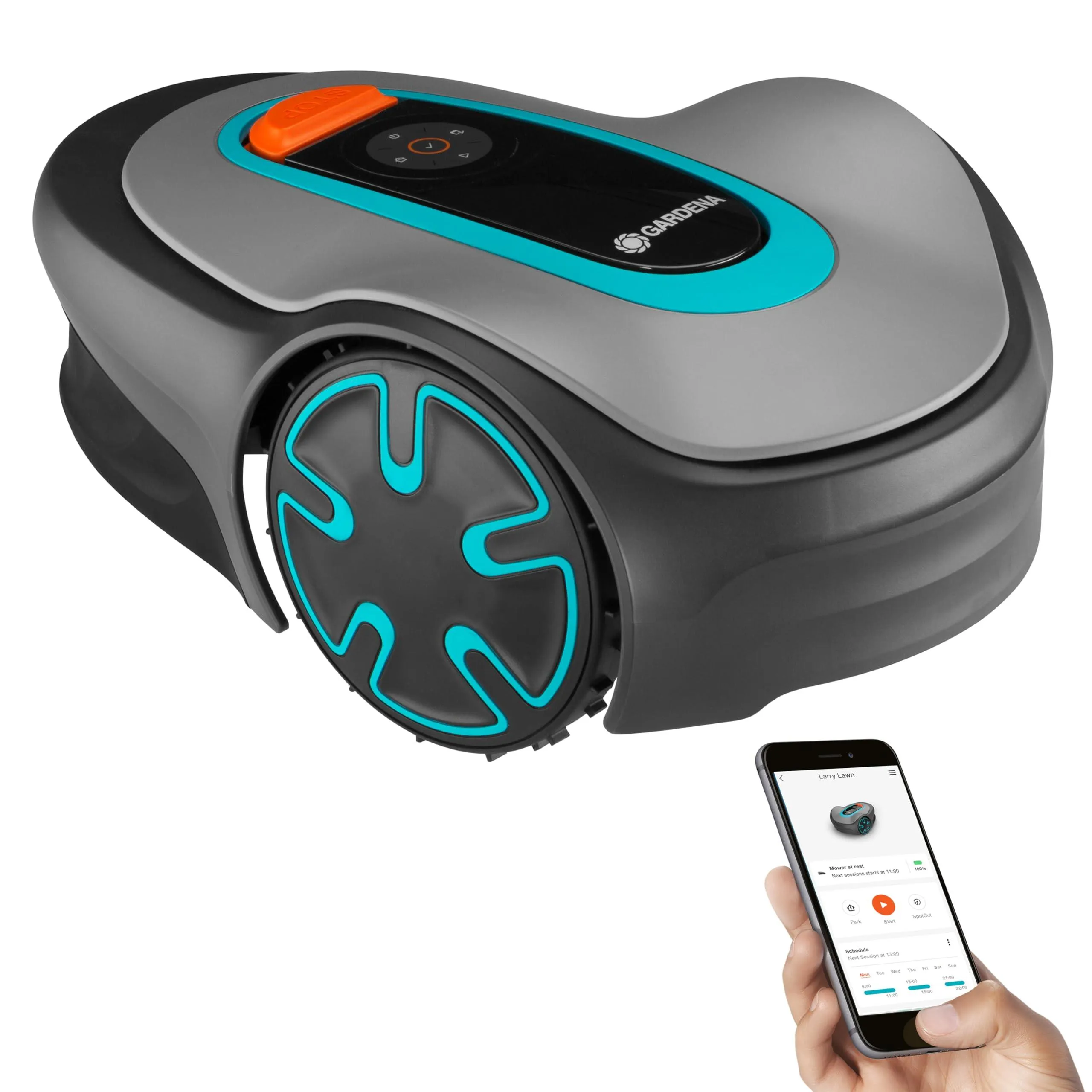 GARDENA 15201-20 SILENO Minimo - Automatic Robotic Lawn Mower