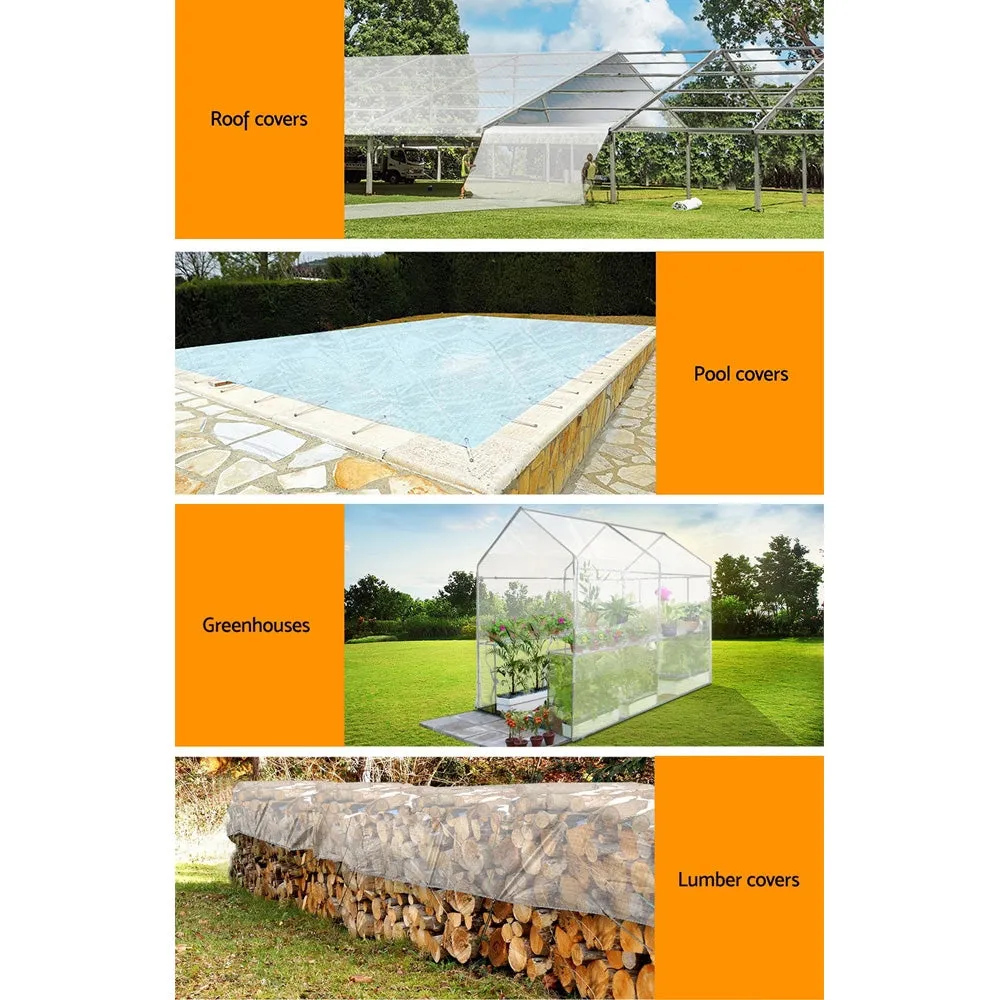 Heavy Duty Waterproof Tarp 4x7m UV-resistant Instahut