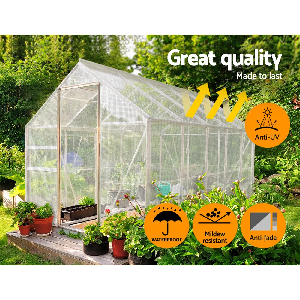 Heavy Duty Waterproof Tarp 4x7m UV-resistant Instahut