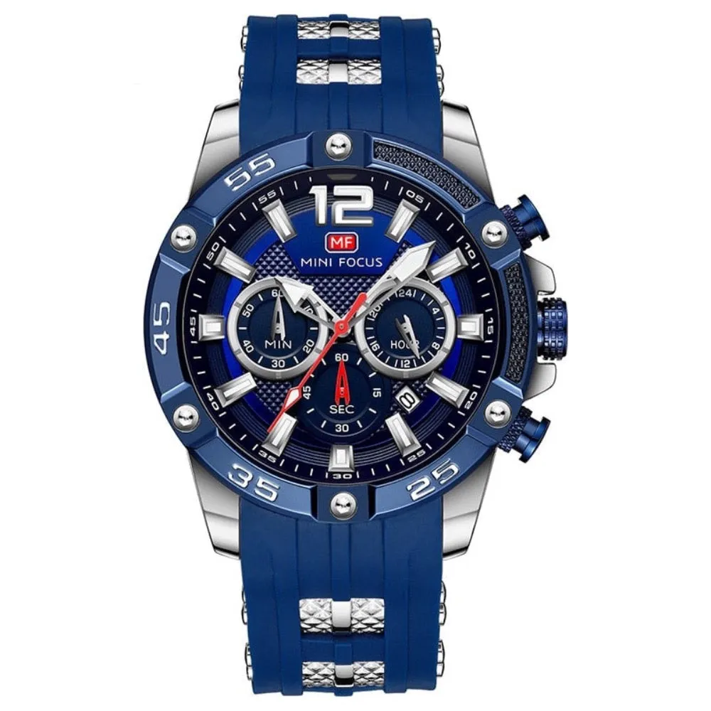 Men's Classic Chronograph Waterproof Watch