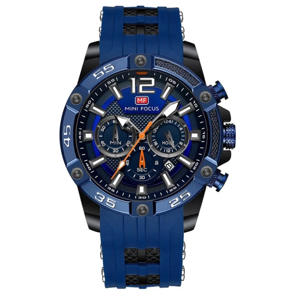 Men's Classic Chronograph Waterproof Watch