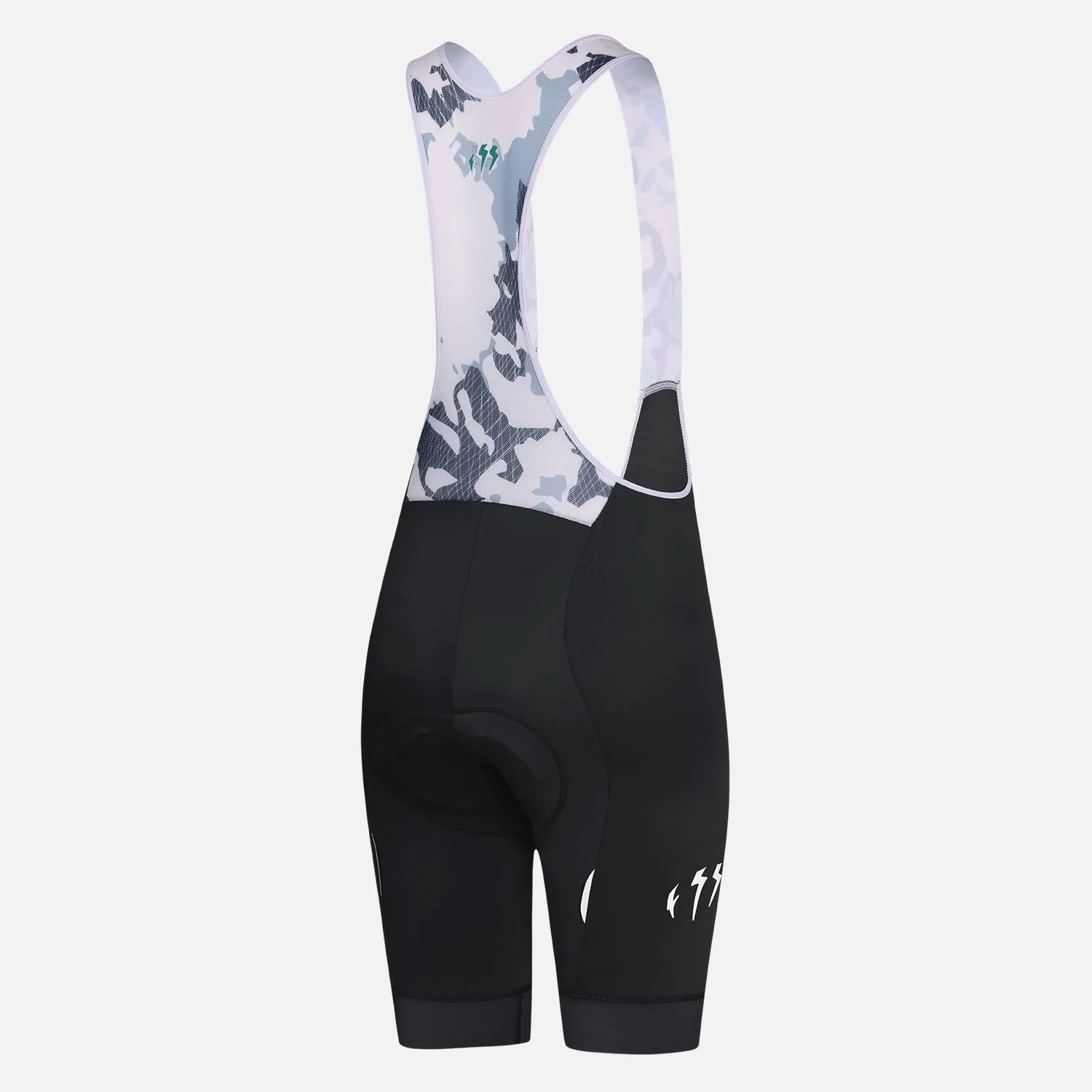 Men's Cycling Bib Shorts Ribon Black