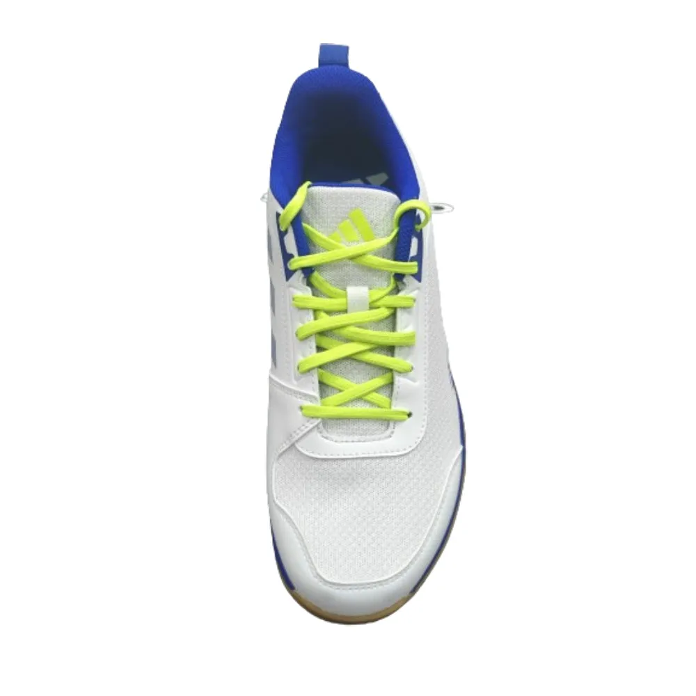 Men's Indoor Acer Badminton Shoe (Cloud White/Lucid Blue/Lucid Lemon)