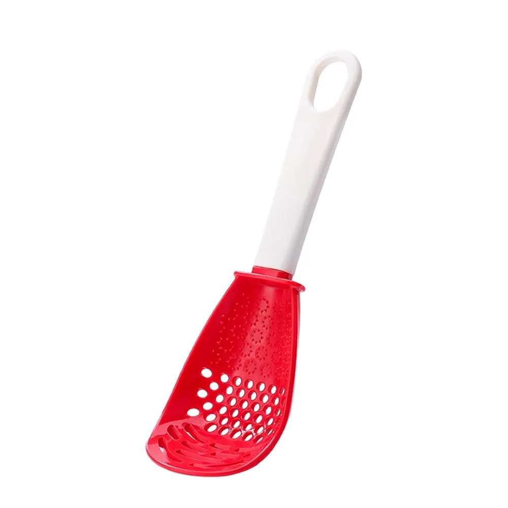 Multifunctional Filter Colander Household Kitchen Grinding Spoon Grinding Ginger Garlic Press Silicone Egg White Separator