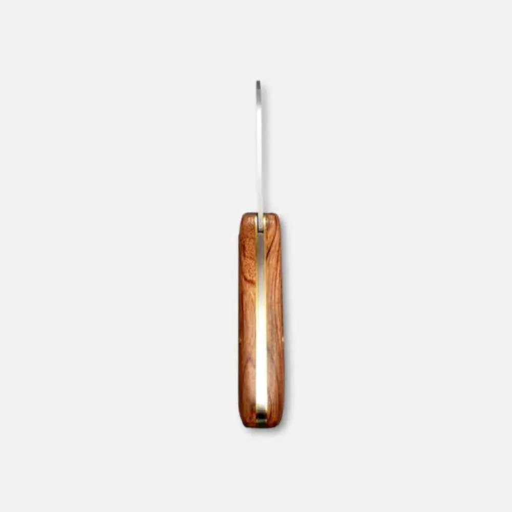 Premium Timber & Brass handle Pruning/Grafting Knife | Due Buoi