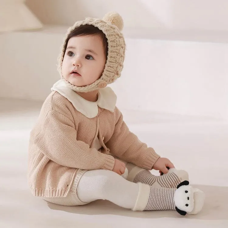 Puppy Cloud Plush Baby Walking Socks