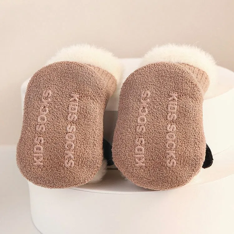 Puppy Cloud Plush Baby Walking Socks