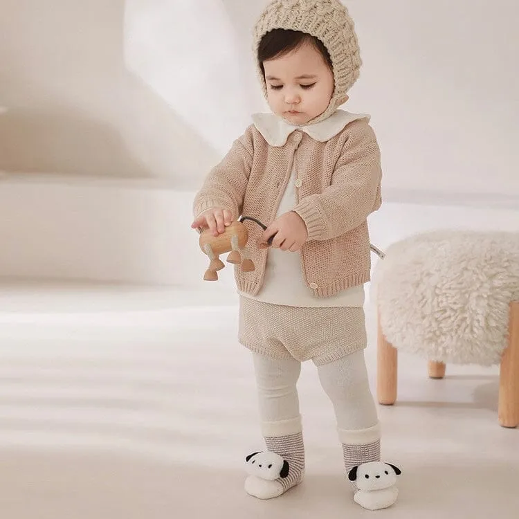 Puppy Cloud Plush Baby Walking Socks