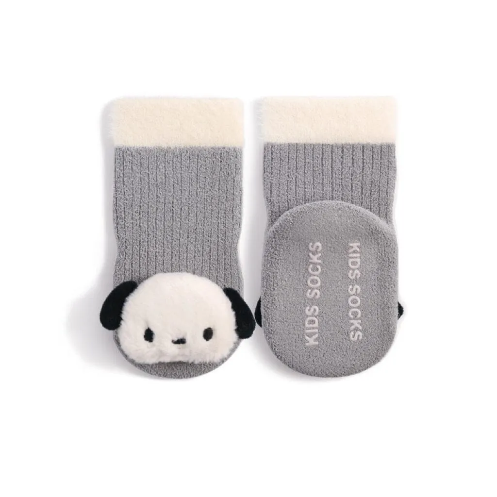 Puppy Cloud Plush Baby Walking Socks