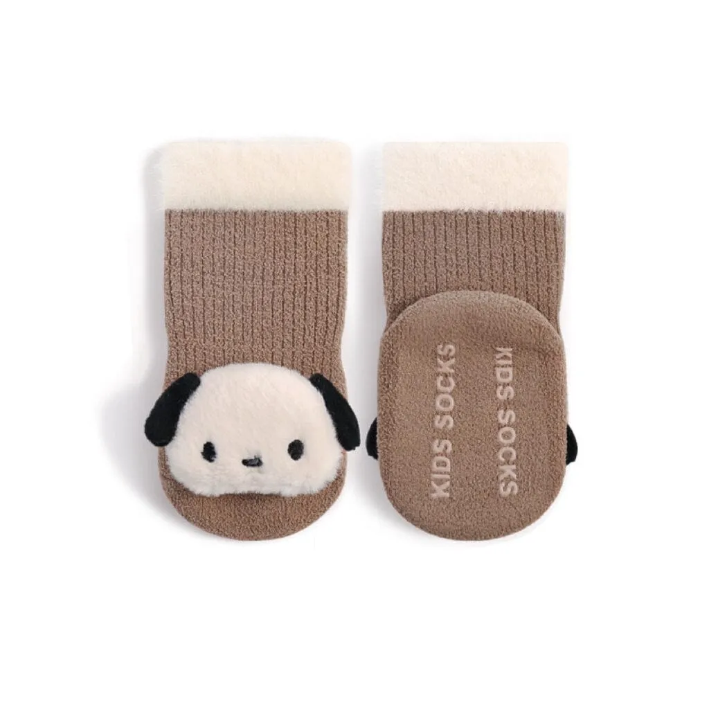 Puppy Cloud Plush Baby Walking Socks