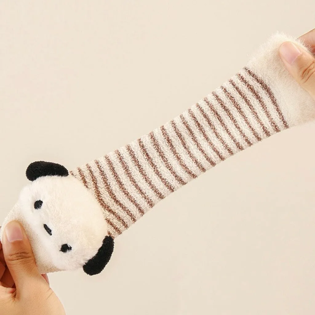 Puppy Cloud Plush Baby Walking Socks