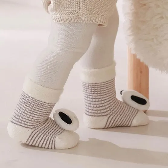 Puppy Cloud Plush Baby Walking Socks