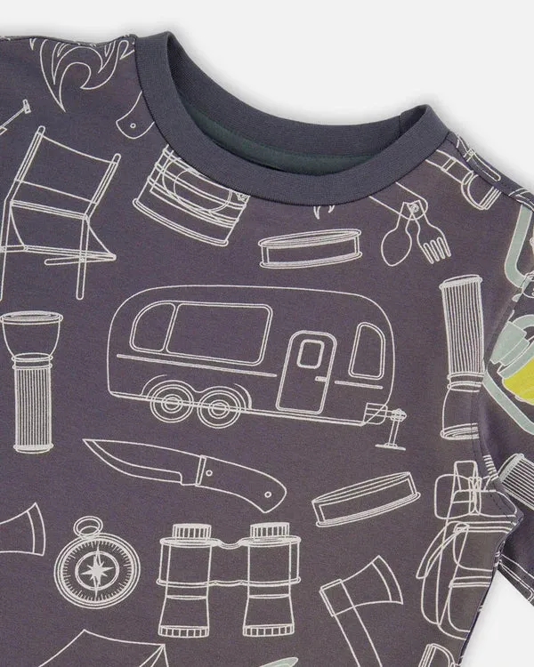 Short Sleeve T-Shirt - Camping Gear