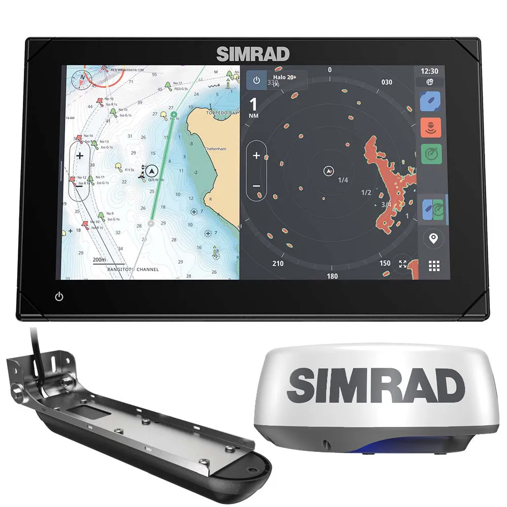 Simrad NSX 3009 Radar Bundle - HALO20  Radar Dome  Active Imaging 3-in-1 Transducer [000-15377-001]