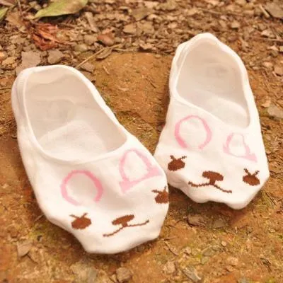summer comfortable cotton bamboo fiber girl women's socks ankle low female invisible  color girl boy hosier 1pair=2pcs WS72