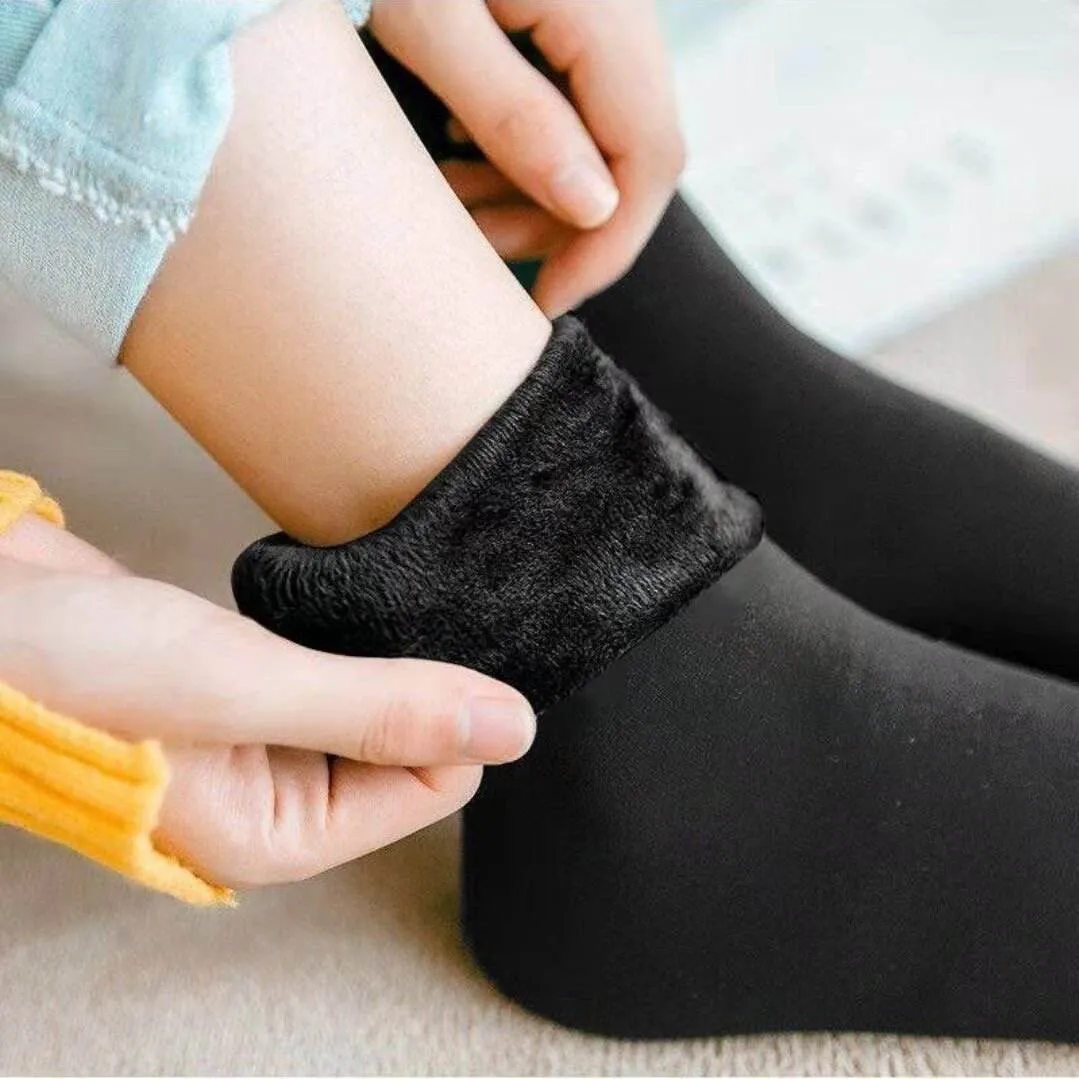 Winter Warmer Thicken Thermal Wool Cashmere Snow Socks Seamless Velvet Boots Floor Sleeping Socks For Men & Women