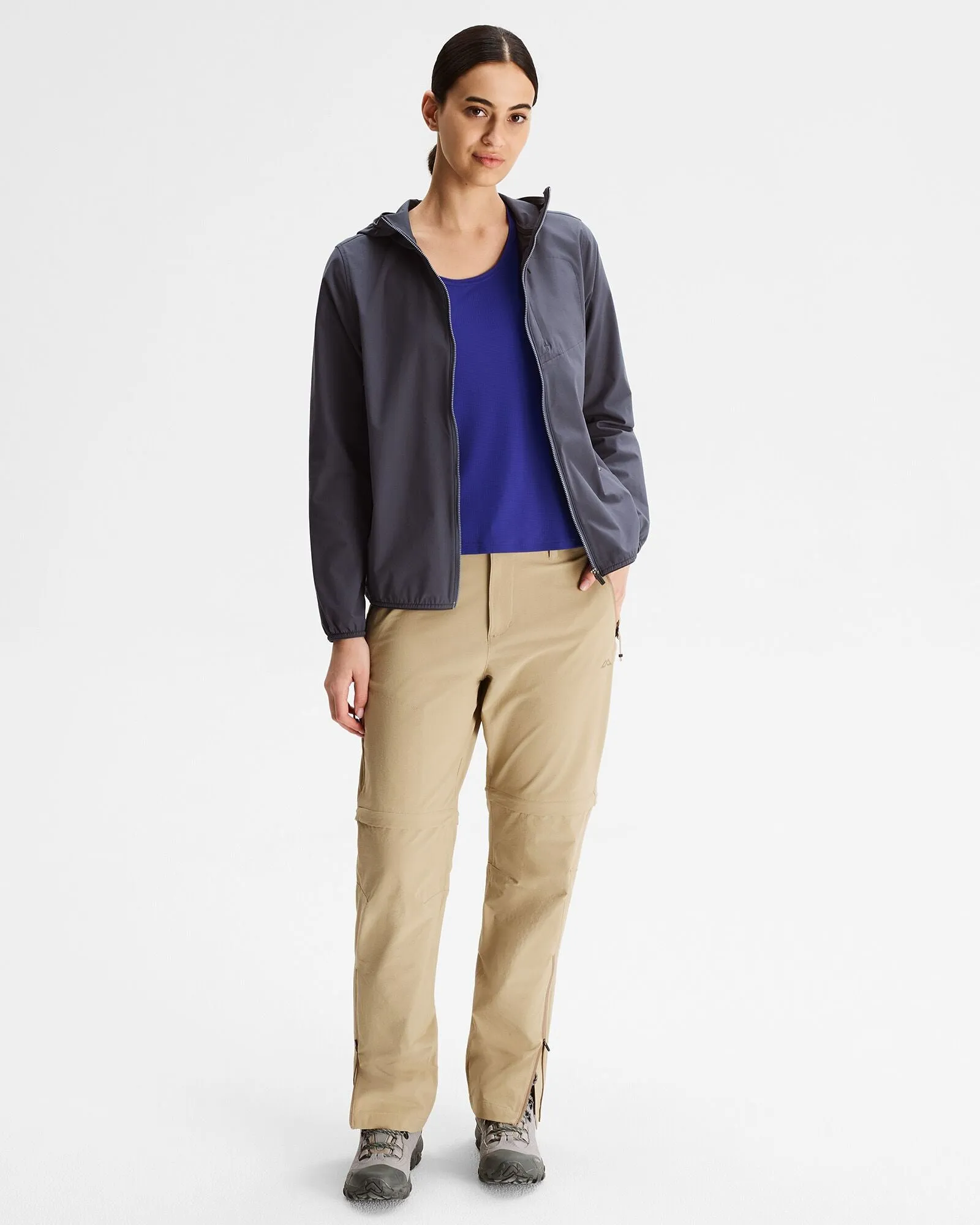 Women's Flinders Convertible Pants - Olive Grey