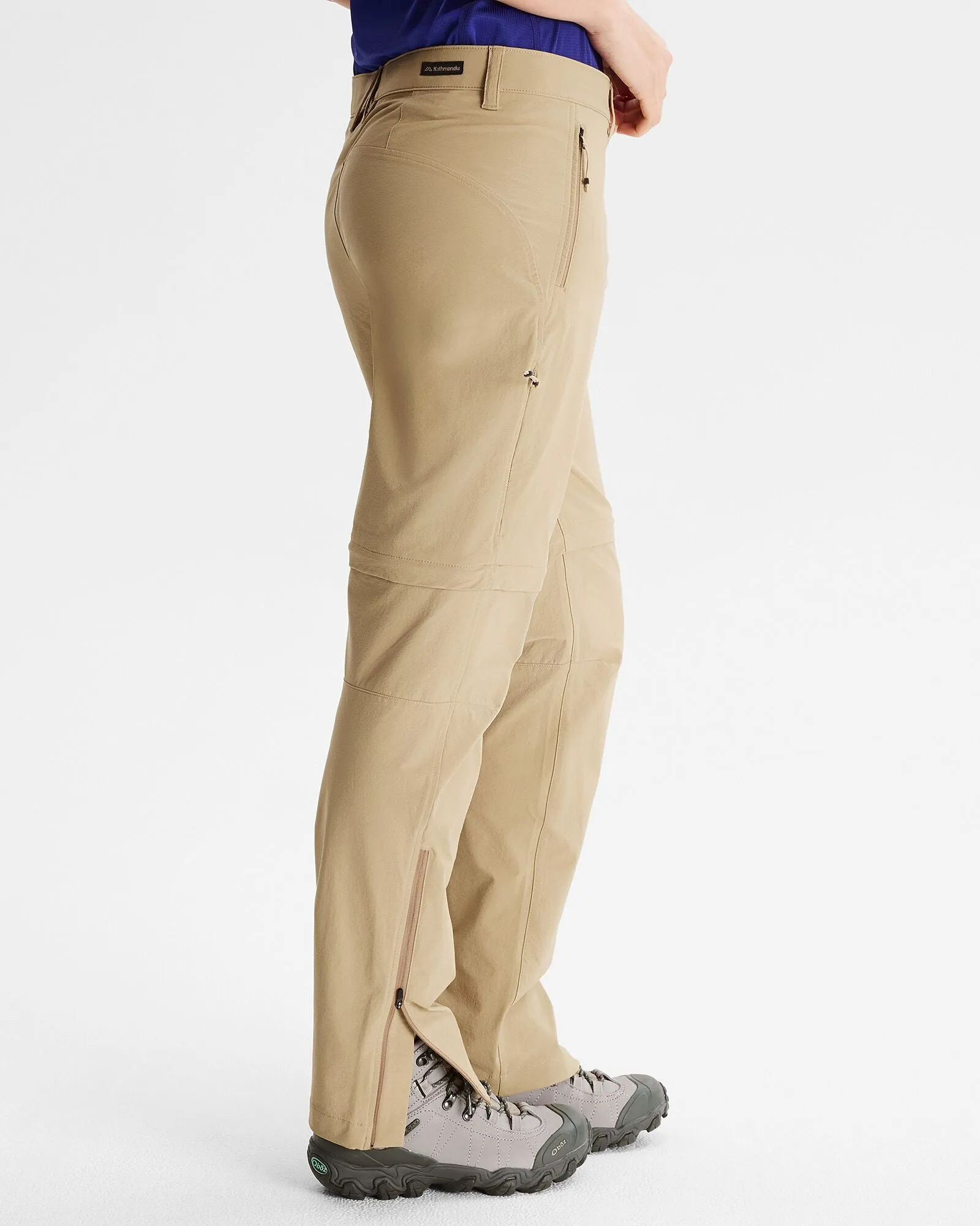 Women's Flinders Convertible Pants - Olive Grey