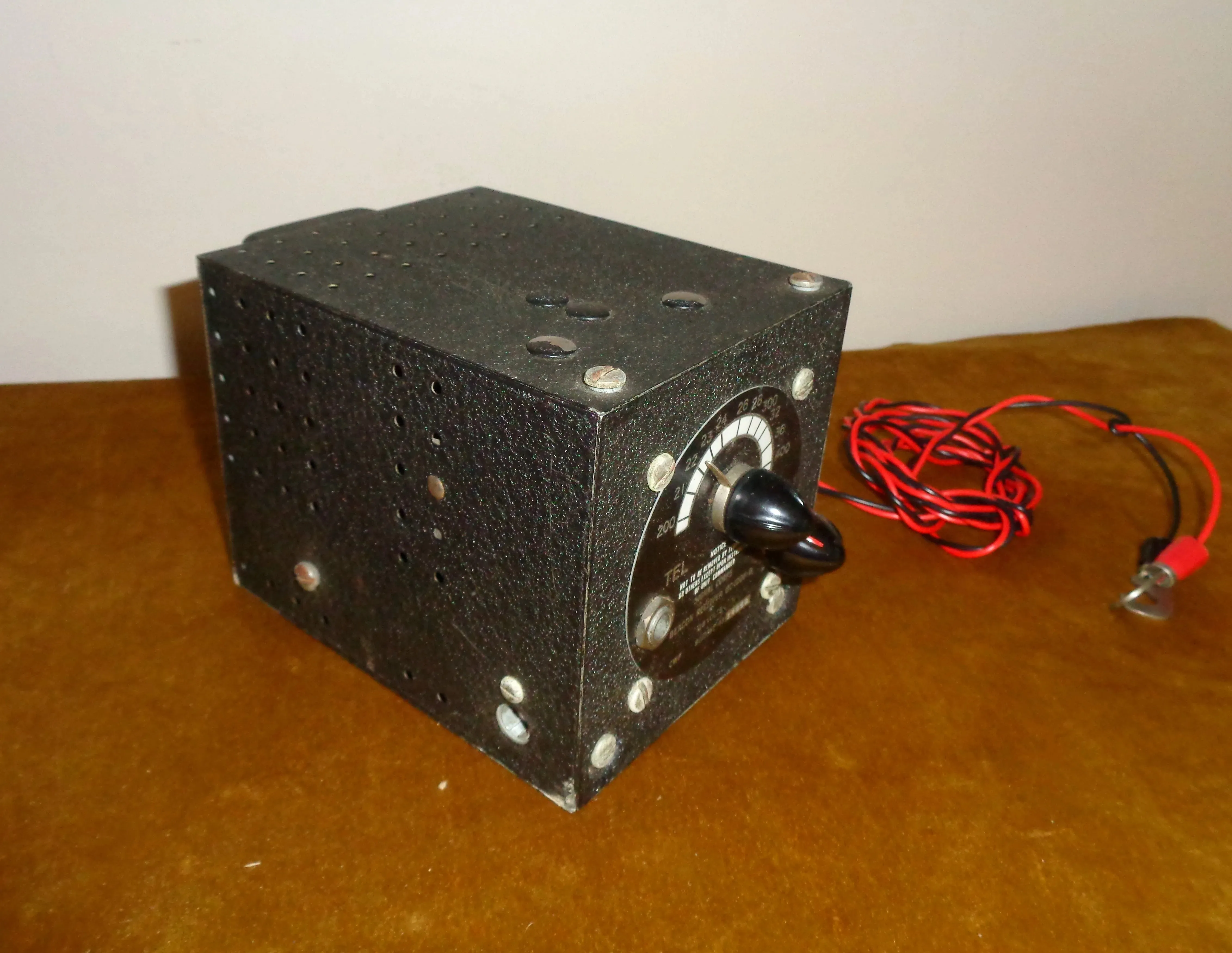 WW2 U.S Signal Corps One Radio Range / Beacon Receiver BC1206B New Old Stock